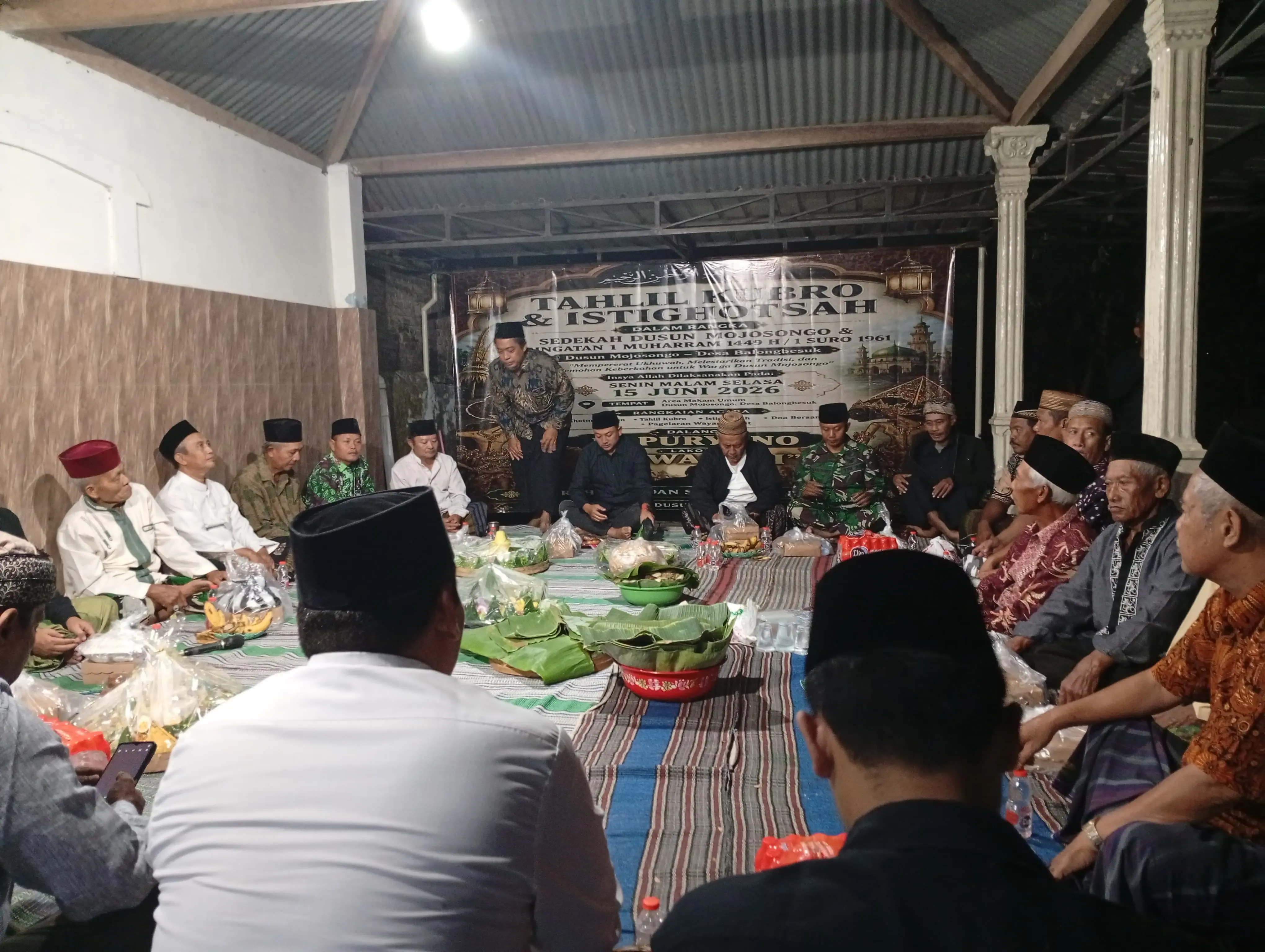 Peringati Tahun Baru Hijriyah, Warga Balongbesuk Gelar Sedekah Desa dan Wayang Kulit Semalam Suntuk