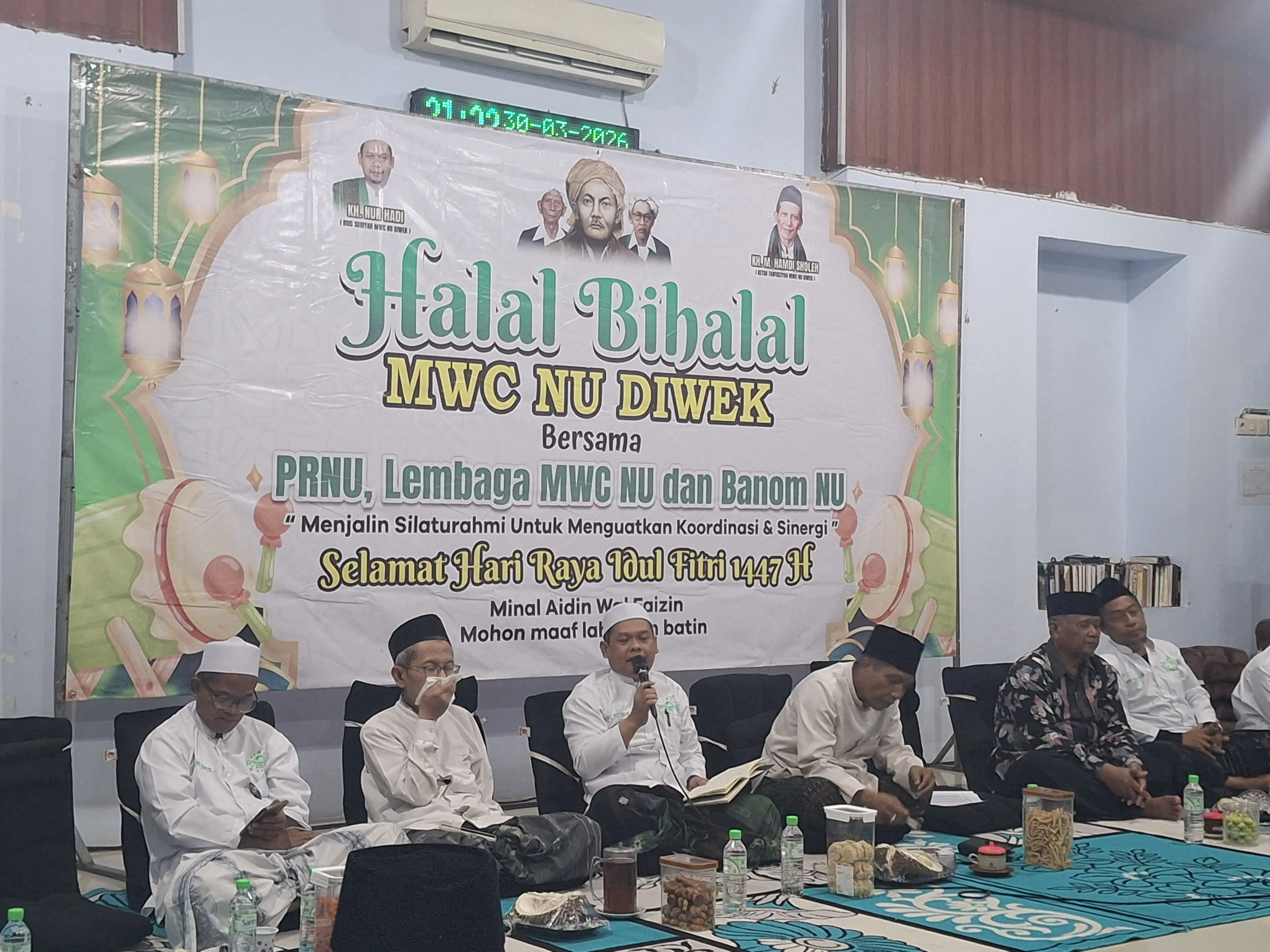 Halal Bi Halal MWCNU Diwek, Tekankan Sinergi dan Keikhlasan Berkhidmah