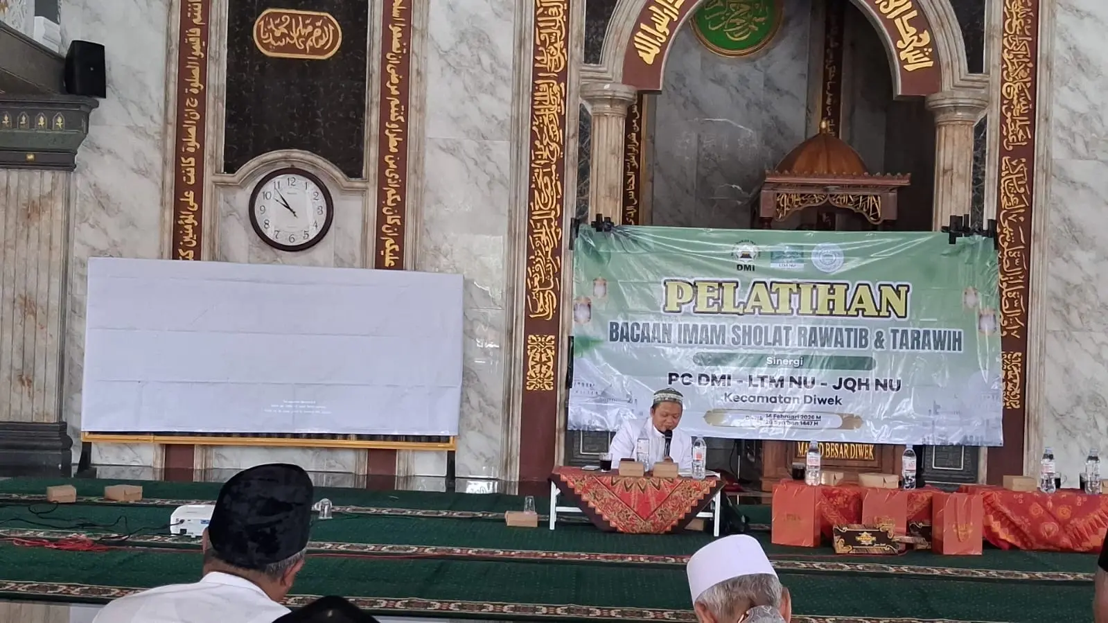 Tingkatkan Kefasihan Bacaan, Pelatihan Imam Shalat Digelar di Diwek Jelang Ramadhan