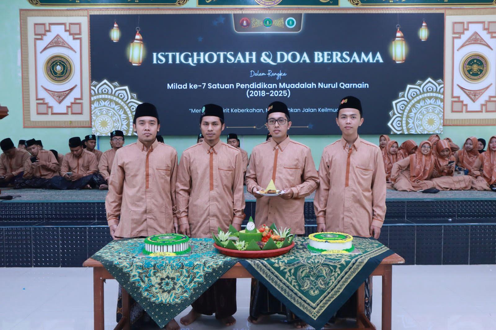Istighasah dan Nasi Gulung Warnai Milad ke-7 SPM Nurul Qarnain